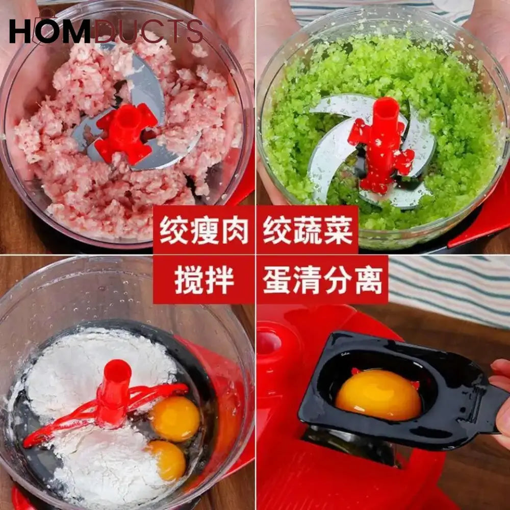 4 in 1 Manual Chopper