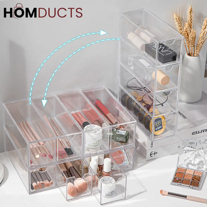 4 Layer Acrylic Storage Box