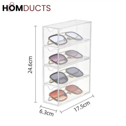 4 Layer Acrylic Storage Box