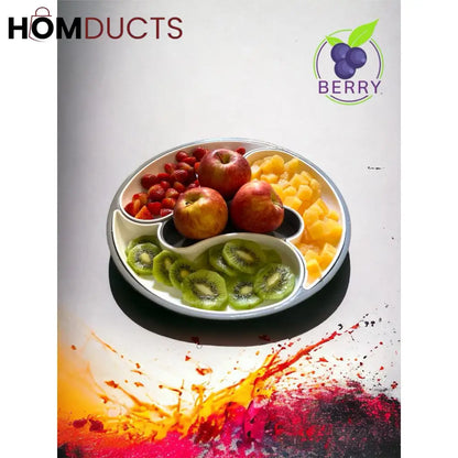 4 Partition Snack Tray