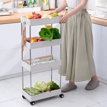 4 Tier Slim Trolly