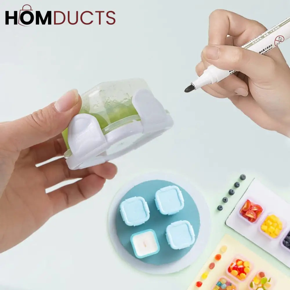 4pcs Bpa free Mini Storage Box