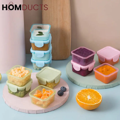 4pcs Bpa free Mini Storage Box