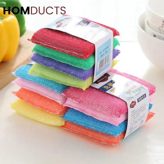 4pcs Dish Washing Sponge Set