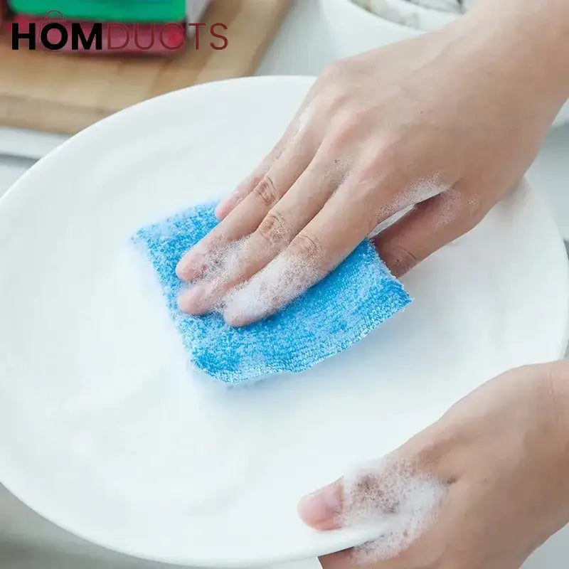 4pcs Dish Washing Sponge Set