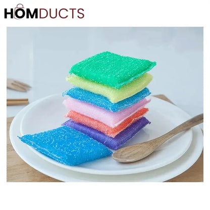 4pcs Dish Washing Sponge Set