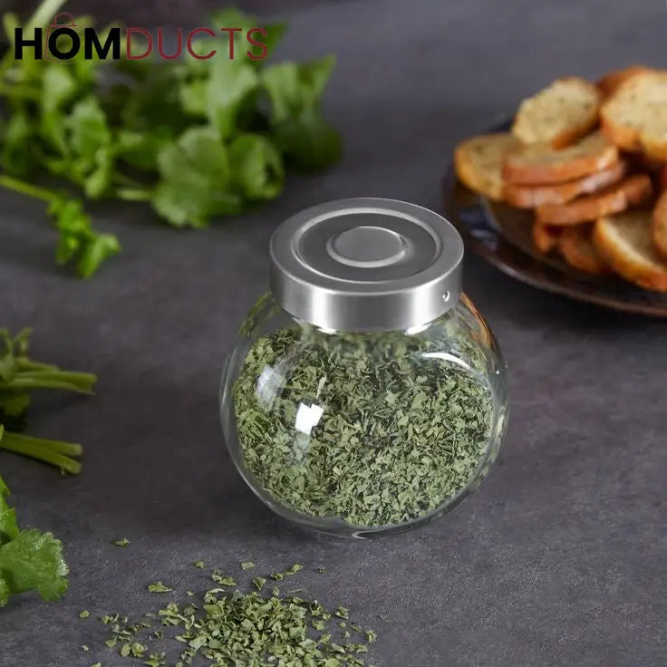 4Pcs Glass Jar Set