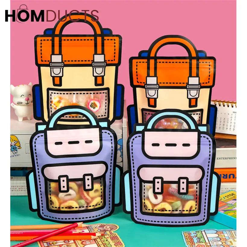 4Pcs Zip Lock Bag