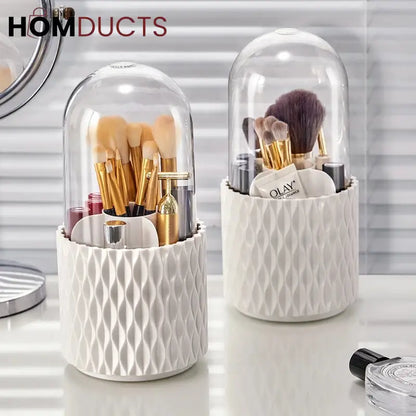 5 Grid Rotating Makeup Brush Holder