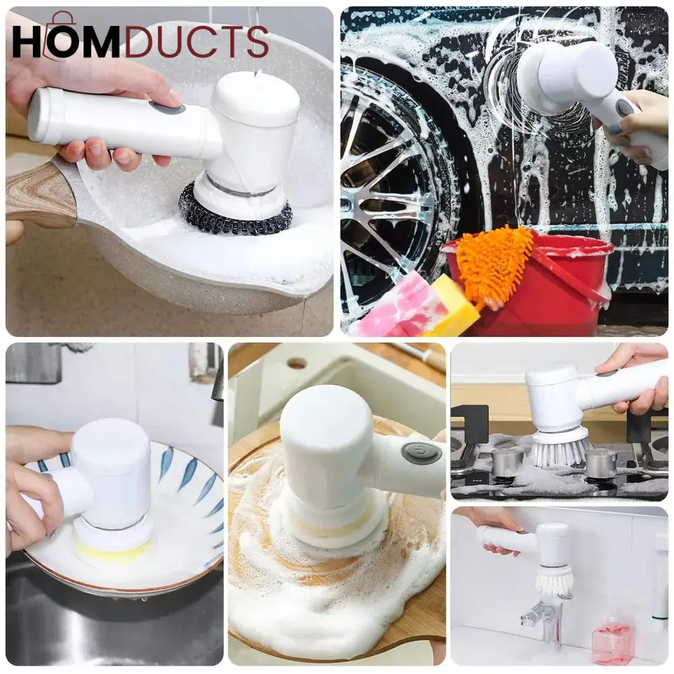 5 in 1 Cleaning Brush (Usb Chargeable)