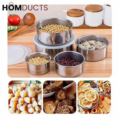 5 pcs Stainless Steel Bowl set