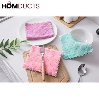 10pcs Super Absorbent Kitchen Towels