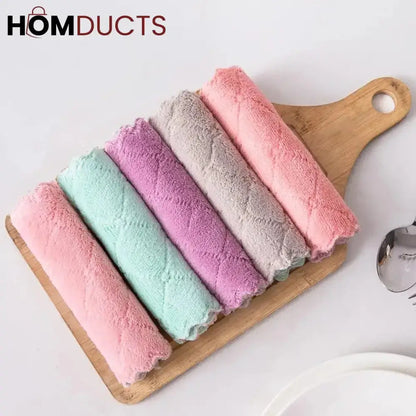 10pcs Super Absorbent Kitchen Towels