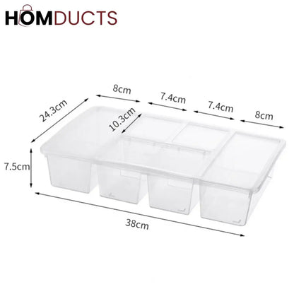 6 Portion Multipurpose Storage Box