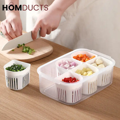 6 Portions Refrigerator Box