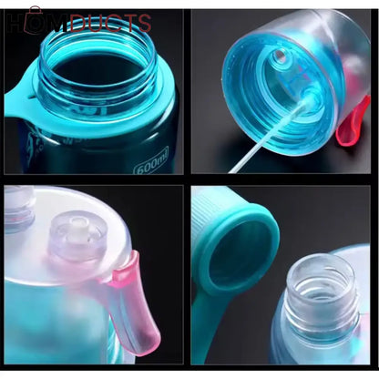 600ML Dual-Function Spray & Sip Water Bottle – BPA-Free, Leakproof & Portable