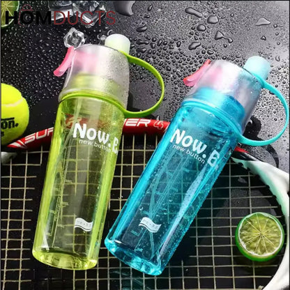 600ML Dual-Function Spray & Sip Water Bottle – BPA-Free, Leakproof & Portable