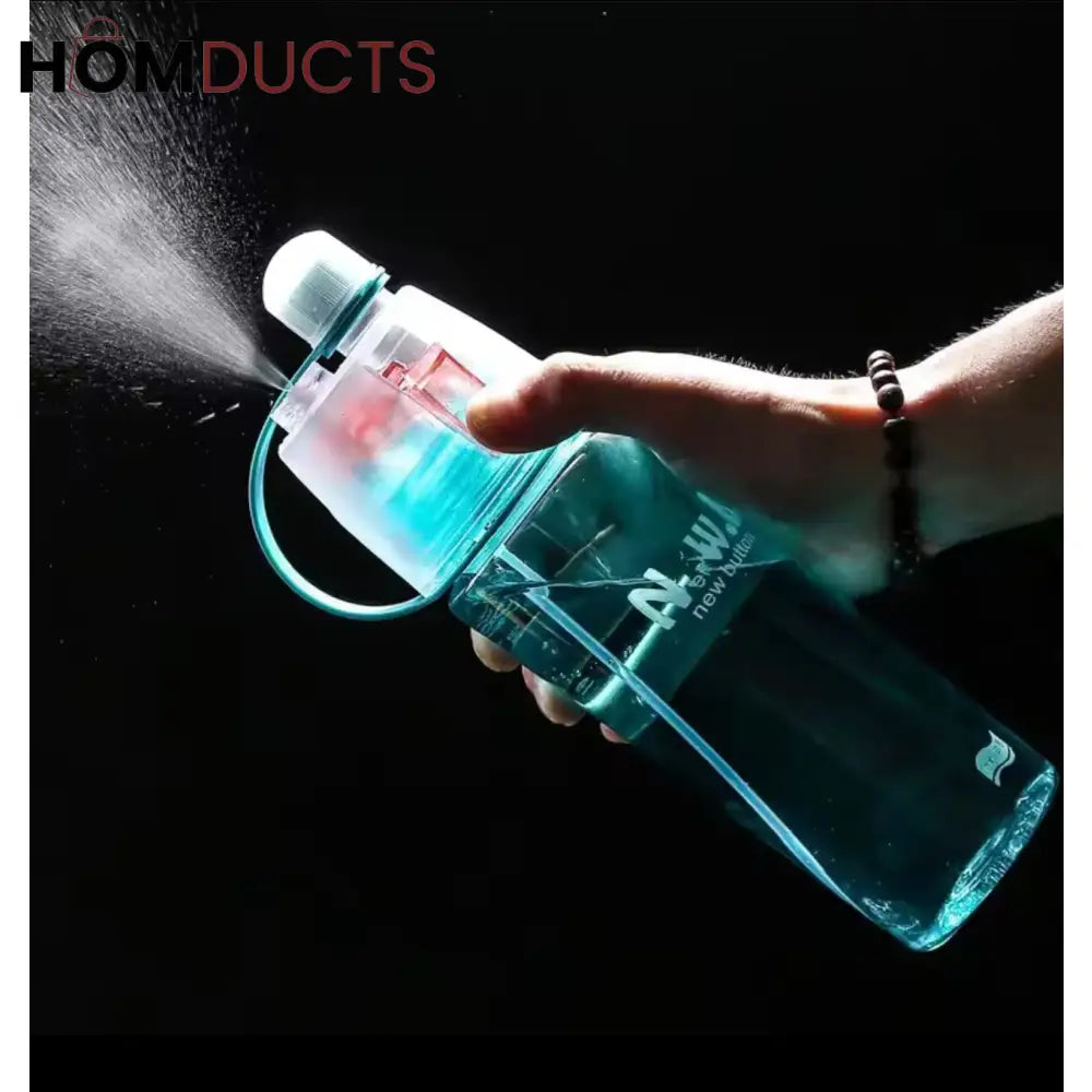 600ML Dual-Function Spray & Sip Water Bottle – BPA-Free, Leakproof & Portable