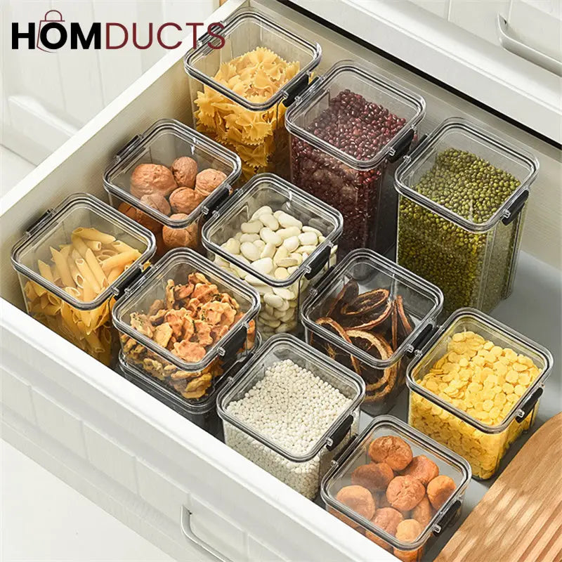 7 Pcs Airtight Jar Set