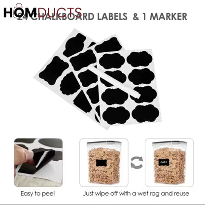 7 Pcs Airtight Jar Set