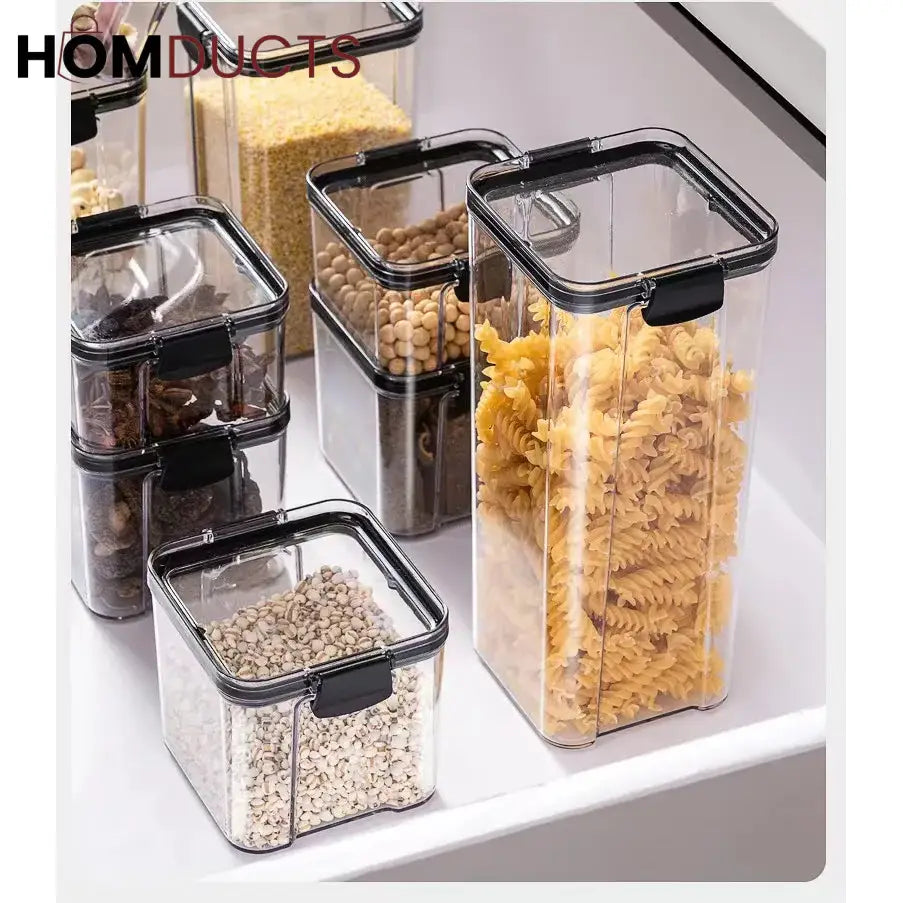 7 Pcs Airtight Jar Set