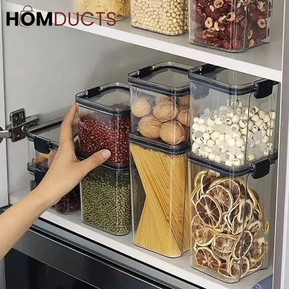 7 Pcs Airtight Jar Set