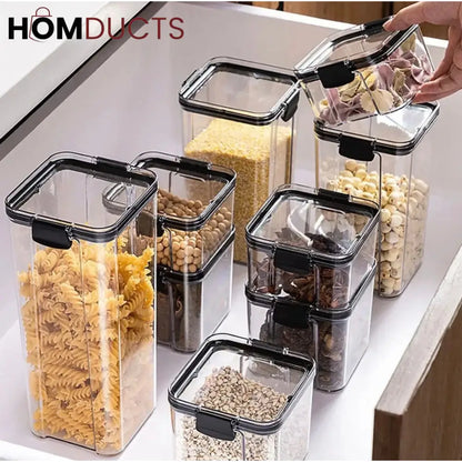 7 Pcs Airtight Jar Set