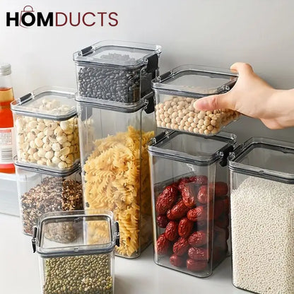 7 Pcs Airtight Jar Set