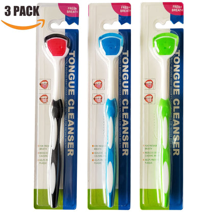 Premium Silicone Tongue Scraper – Oral Care Tongue Cleaner Brush for Adults | Bad Breath & Coating Removal Tool in Pakistan