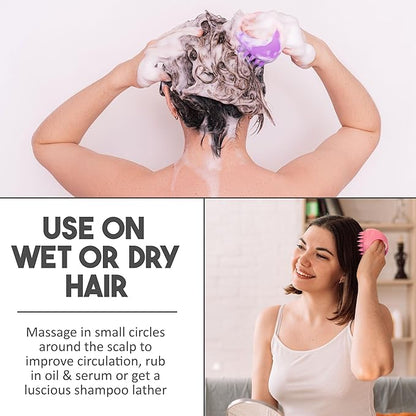 Premium Silicone Scalp Massager – Ergonomic Scalp Massage Tool for Hair Growth & Everyday Scalp Care in Pakistan