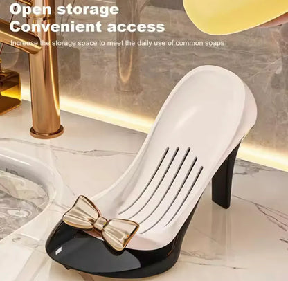 Stylish High Heel & Sandal Soap Holder – Decorative Bathroom Accessory