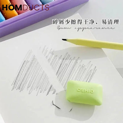 8pcs Gum Eraser Set
