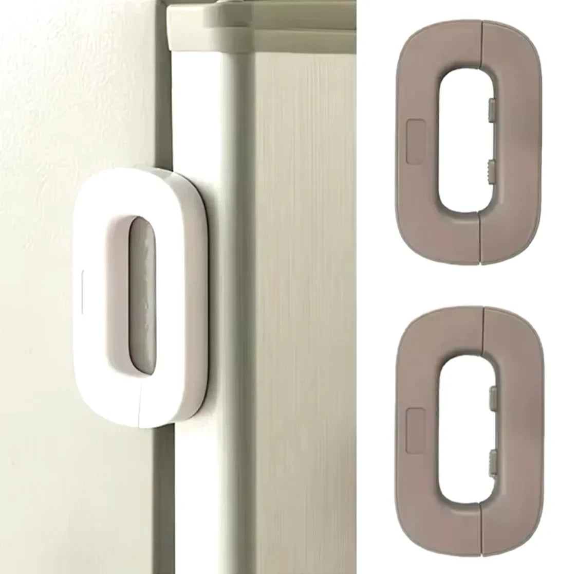 Multifunctional Fridge Door Lock – Child Safety & Anti-Theft Protection