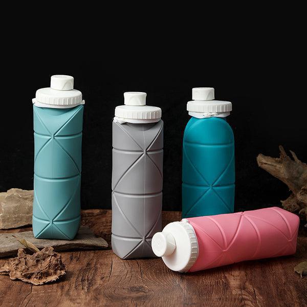 Foldable Silicone Bottle | Leakproof Travel Bottle | Portable & Space Saving