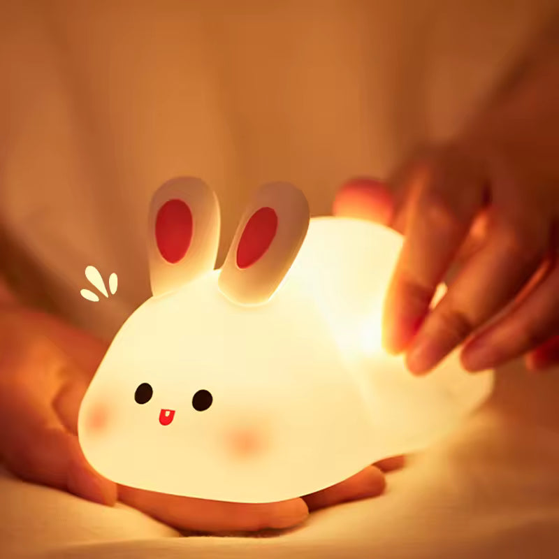 Cute Rabbit Desk Lamp – Premium Soft Night Light for Kids & Bedroom | LED Study Table Lamp in Pakistan