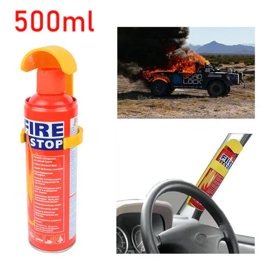 Premium Fire Stop Spray – 500ml Portable Fire Extinguisher Spray Can for Home, Office & Car Safety in Pakistan