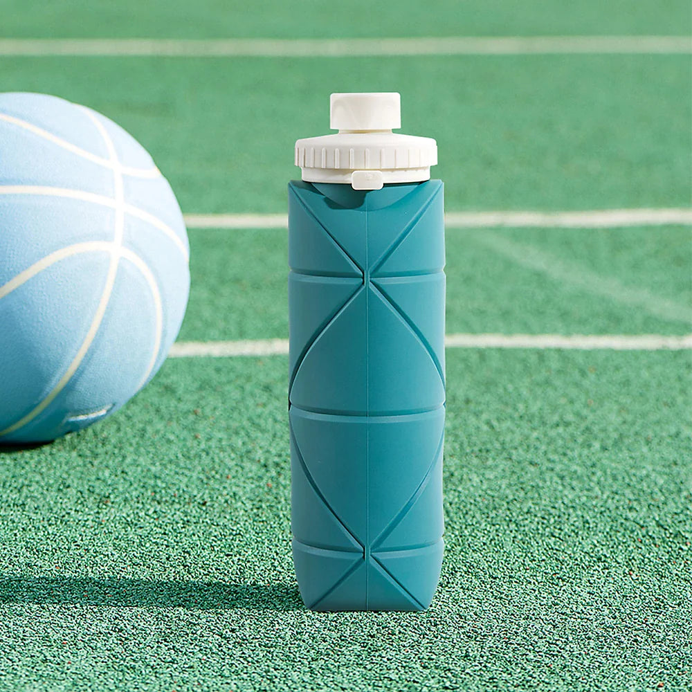 Foldable Silicone Bottle | Leakproof Travel Bottle | Portable & Space Saving