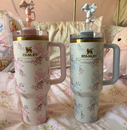 Stanley Love Shack Tumbler With Straw Cover And Gift Box Packing