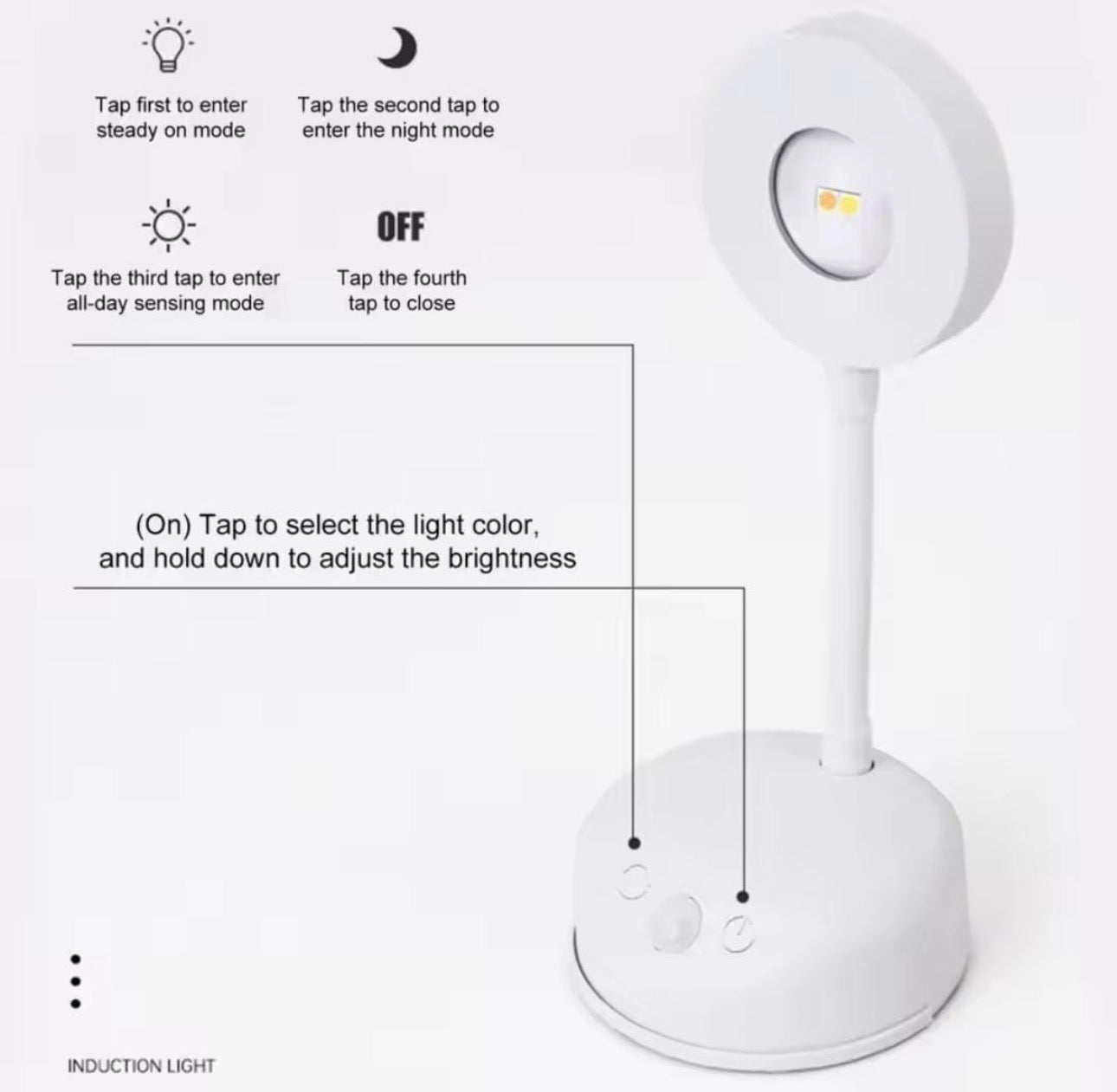 Luxury Modern Wall Reading Light with Remote Control Timer – 5/15/30 Minute Auto-Off LED Lamp