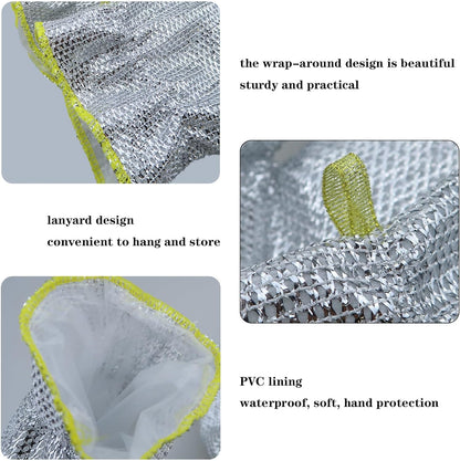 Premium Steel Wire Dishwashing Glove– Cut Resistant Kitchen Glove in Pakistan