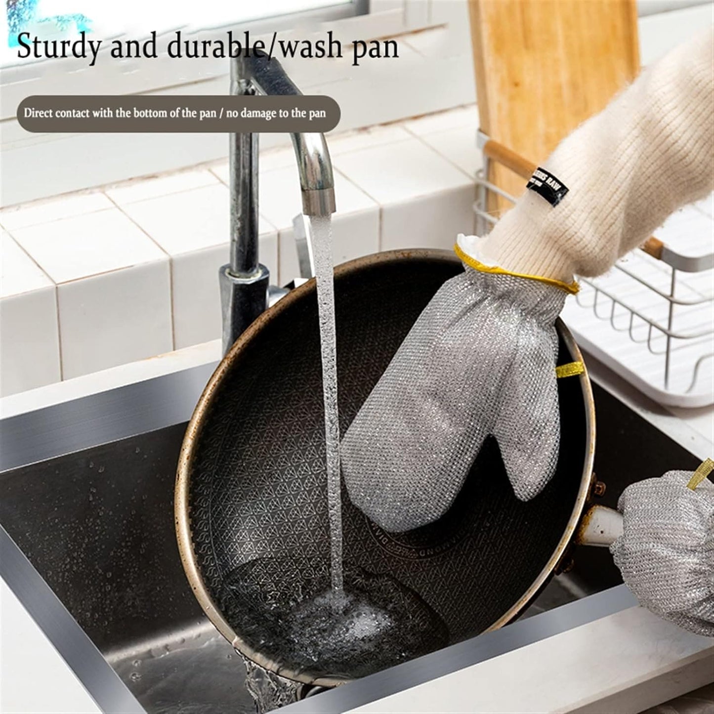 Premium Steel Wire Dishwashing Glove– Cut Resistant Kitchen Glove in Pakistan