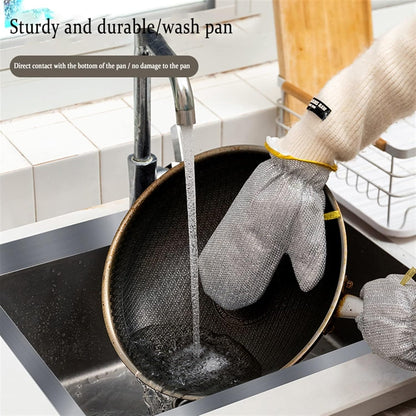 Premium Steel Wire Dishwashing Glove– Cut Resistant Kitchen Glove in Pakistan