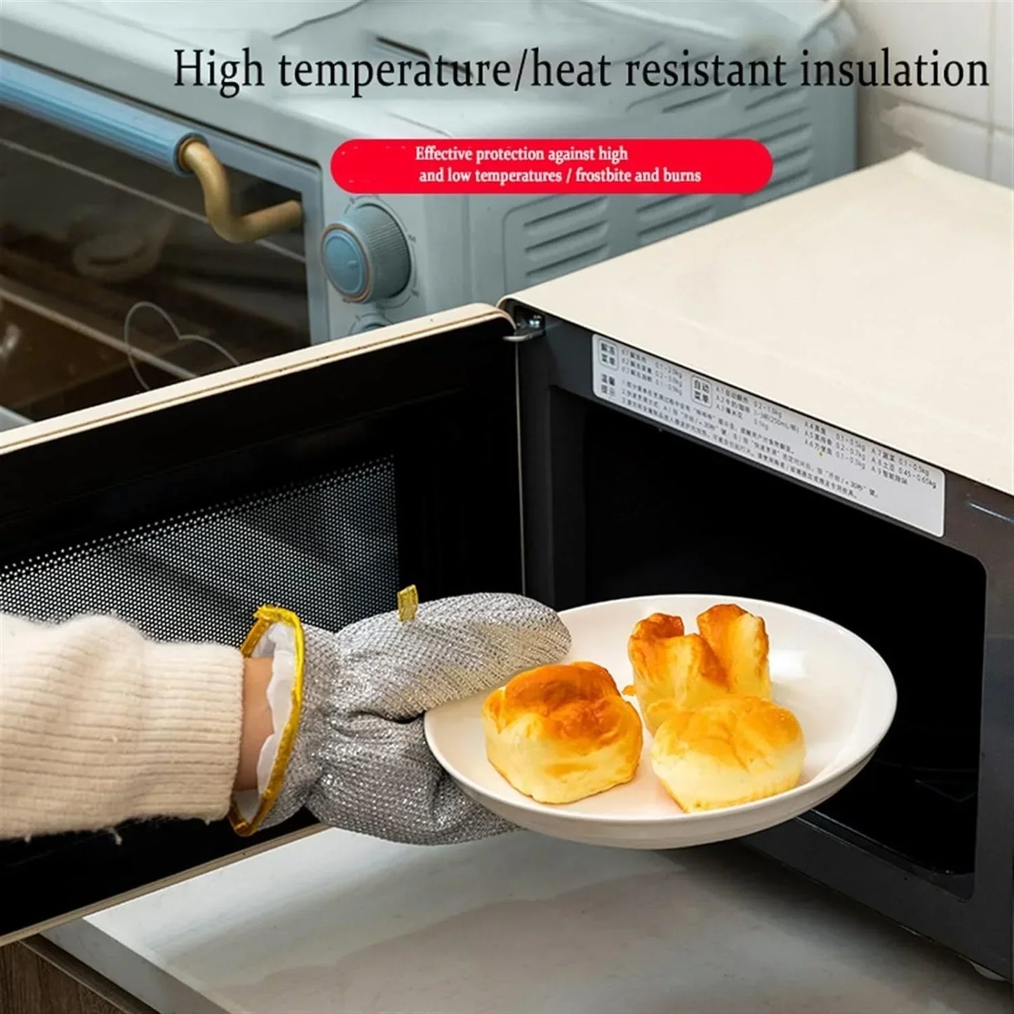 Premium Steel Wire Dishwashing Glove– Cut Resistant Kitchen Glove in Pakistan