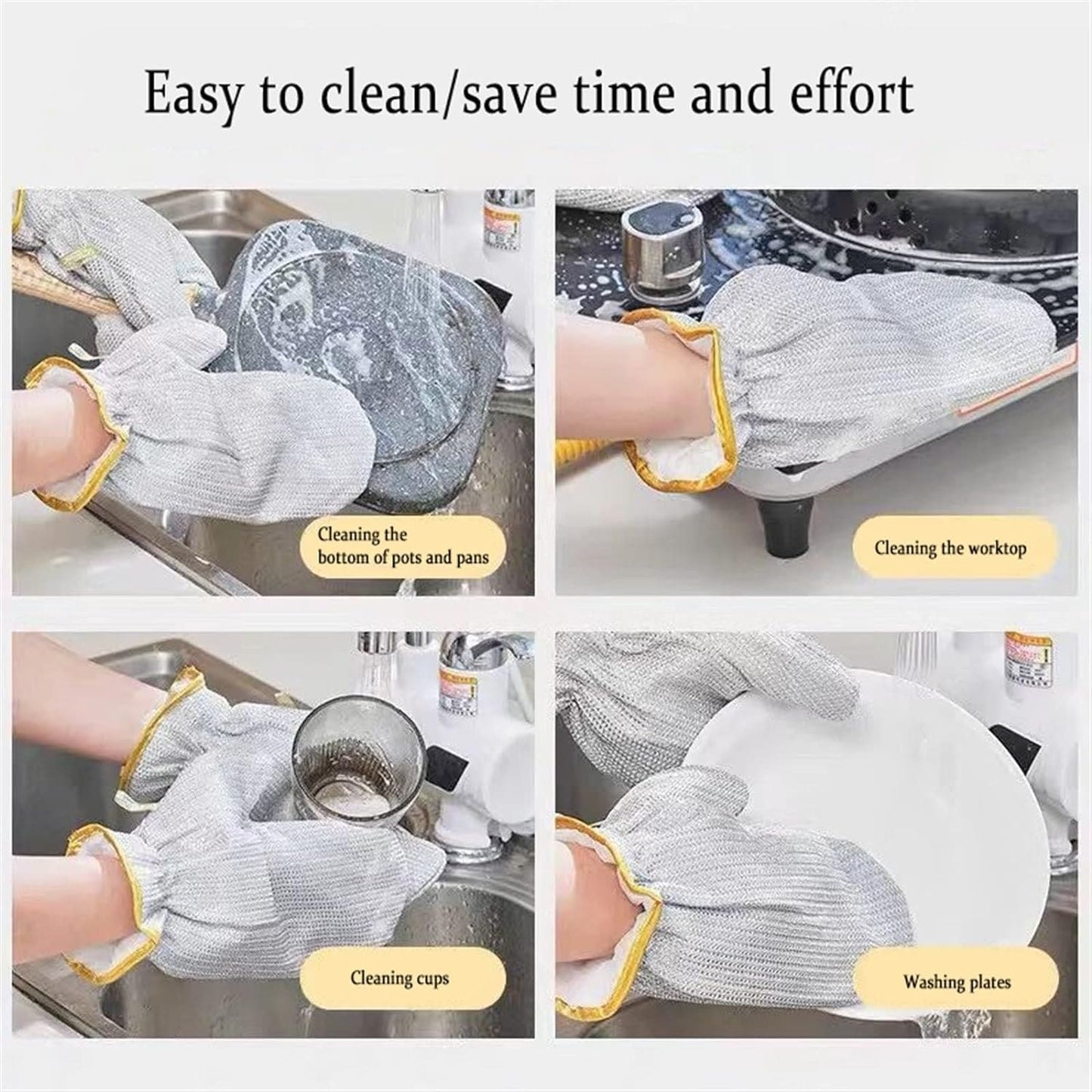 Premium Steel Wire Dishwashing Glove– Cut Resistant Kitchen Glove in Pakistan