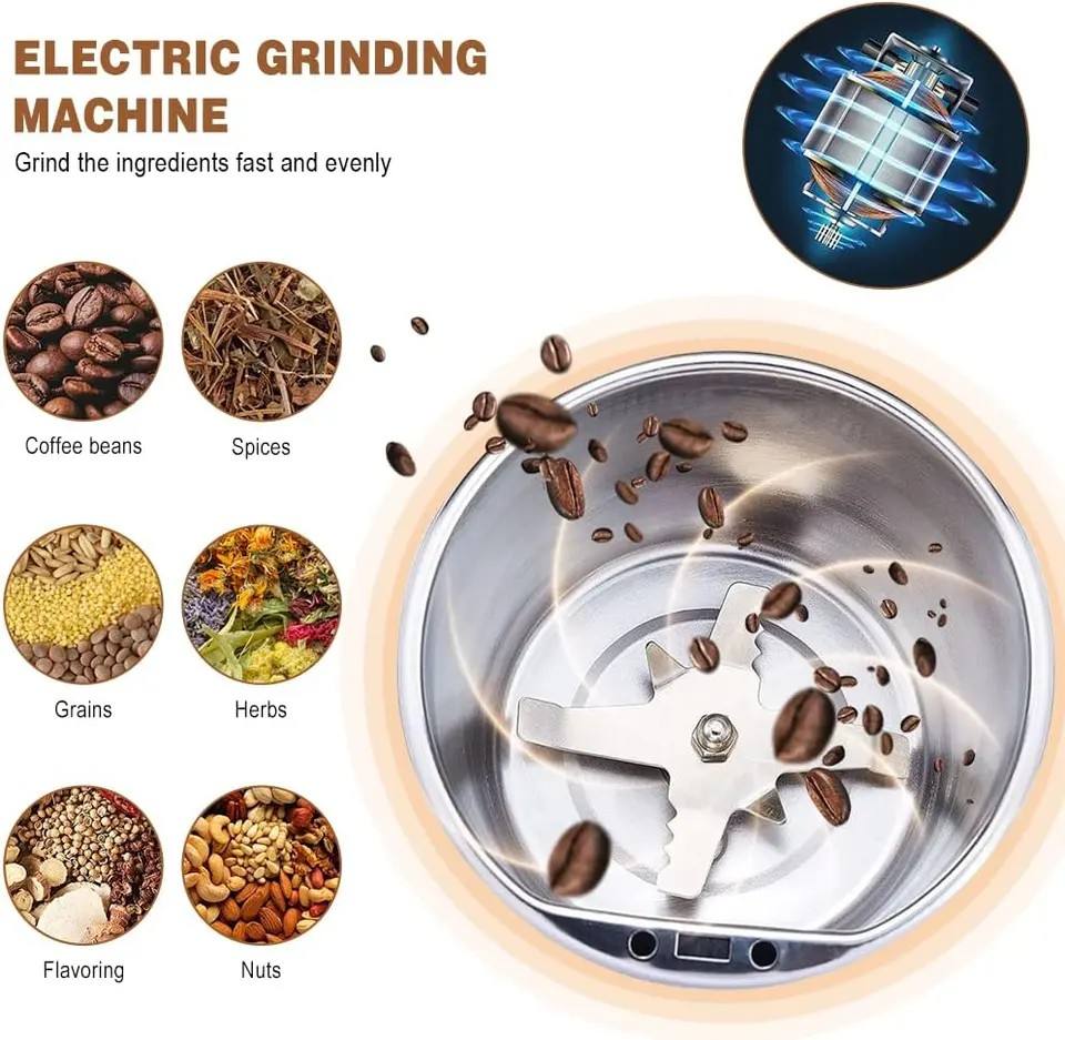 Imported Portable Electric Metal Grinder – Powerful Kitchen Hand Grinder
