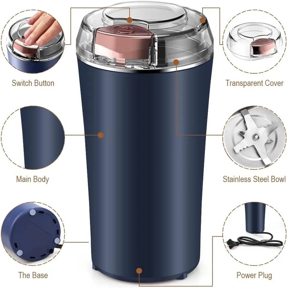 Imported Portable Electric Metal Grinder – Powerful Kitchen Hand Grinder