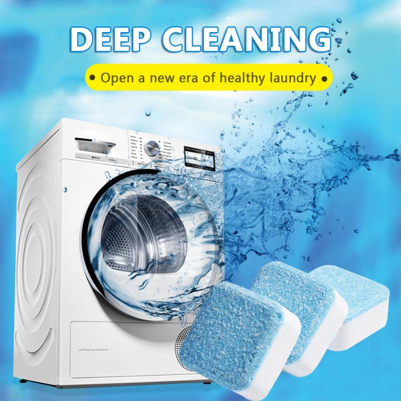 12 Pcs Washing Machine Cleaning Tablets – Deep Cleaning & Deodorizing Effervescent Cleaner in Pakistan