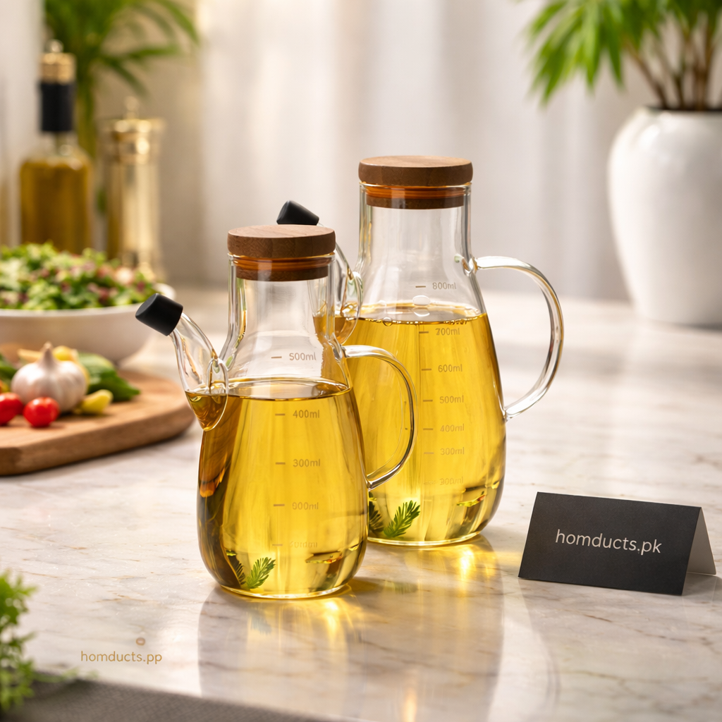 Glass Oil Jug