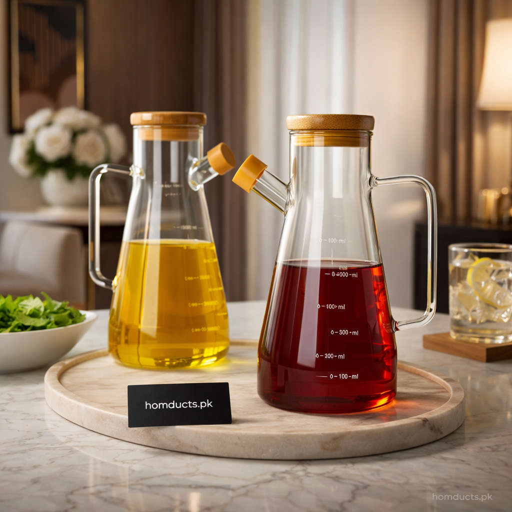Glass Oil Jug