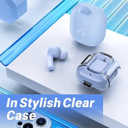 Air 31 Wireless Transparent Earbuds – Bluetooth 5.3, Touch Control, HD Sound